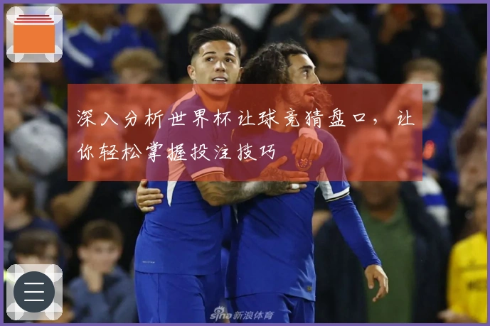深入分析世界杯让球竞猜盘口，让你轻松掌握投注技巧